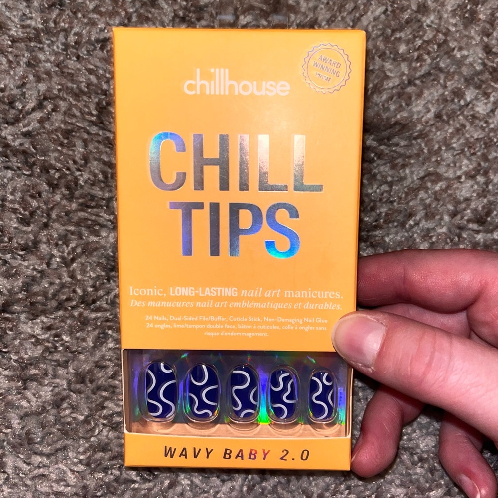 NEW, UNOPENED Chillhouse press-on nails WAVY BABY 2.0